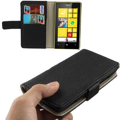 Flipfutteral med holder & kredittkortsuttak til Nokia Lumia 520