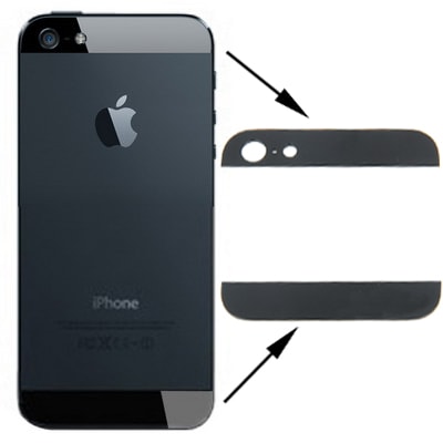 Batteriluke Overdel & Underdel til iPhone 5