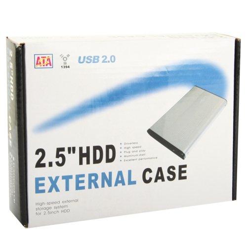 Eksternt kabinett 2,5 tommer SATA harddisk - USB