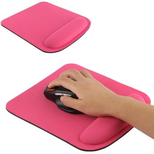 Ergonomisk Musematte i rosa farge