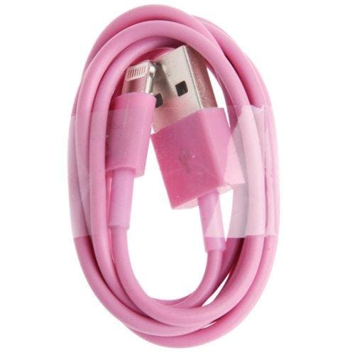 Usb-ledning iPhone 5 / SE / iPad 4 - Rosa farge