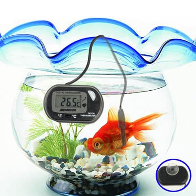 LCD termometer for akvarium