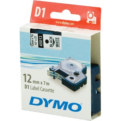 DYMO D1 merke-teip 12mm
