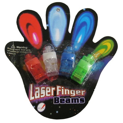 LED Laserfingre 4 stk