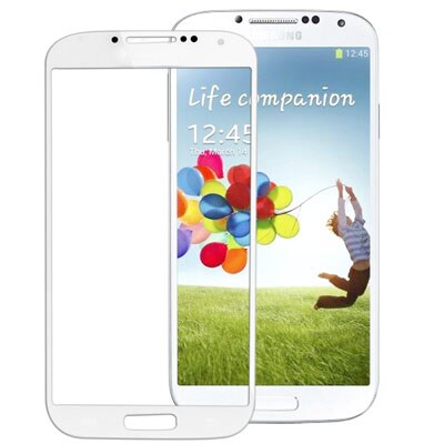 Displayglass til Samsung Galaxy S4 - Hvit