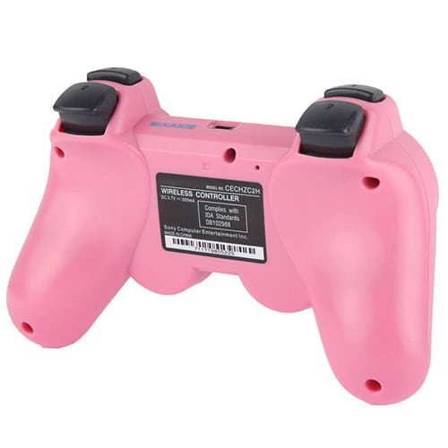 Trådløs Gamepad til PS3 - Rosa