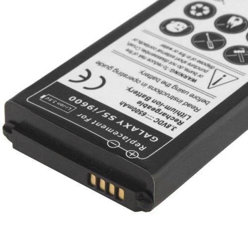 Batteri+ skall til Samsung Galaxy S5 - hvit 6500mAh