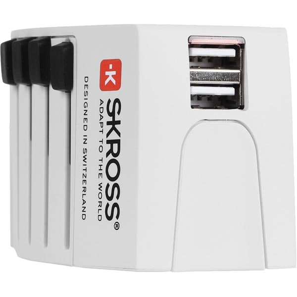 SKROSS MUV USB Verdens-reiseadaptere