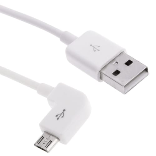 USB-ledning Micro-USB - vinklet