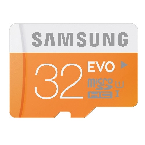 32GB Samsung MicroSDHC EVO Class 10
