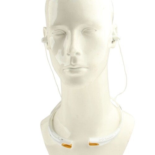 Bluetooth Sporthalsbånd headset - Hvit