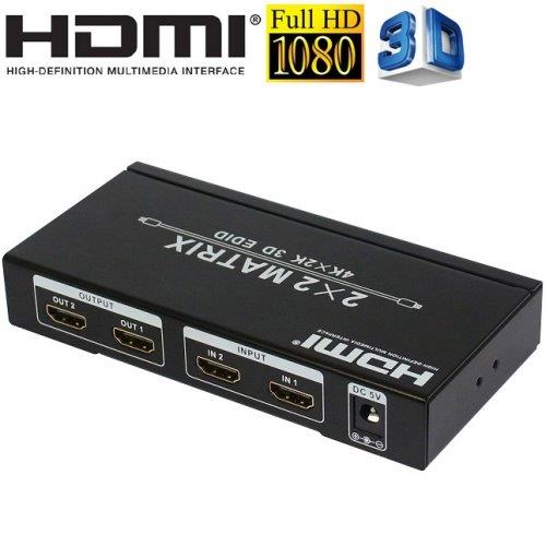 HDMI Switch 2X2 in/utgang