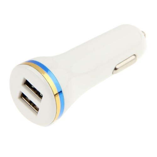 Dobbel Billader 2.1A + 1.0A 5V Kjøp på 24hshop.no Dobbel Billader 2.1A + 1.0A 5V Kjøp på 24hshop.no