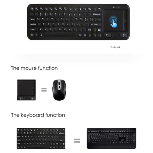 Measy Trådløst tastatur til Smart-TV