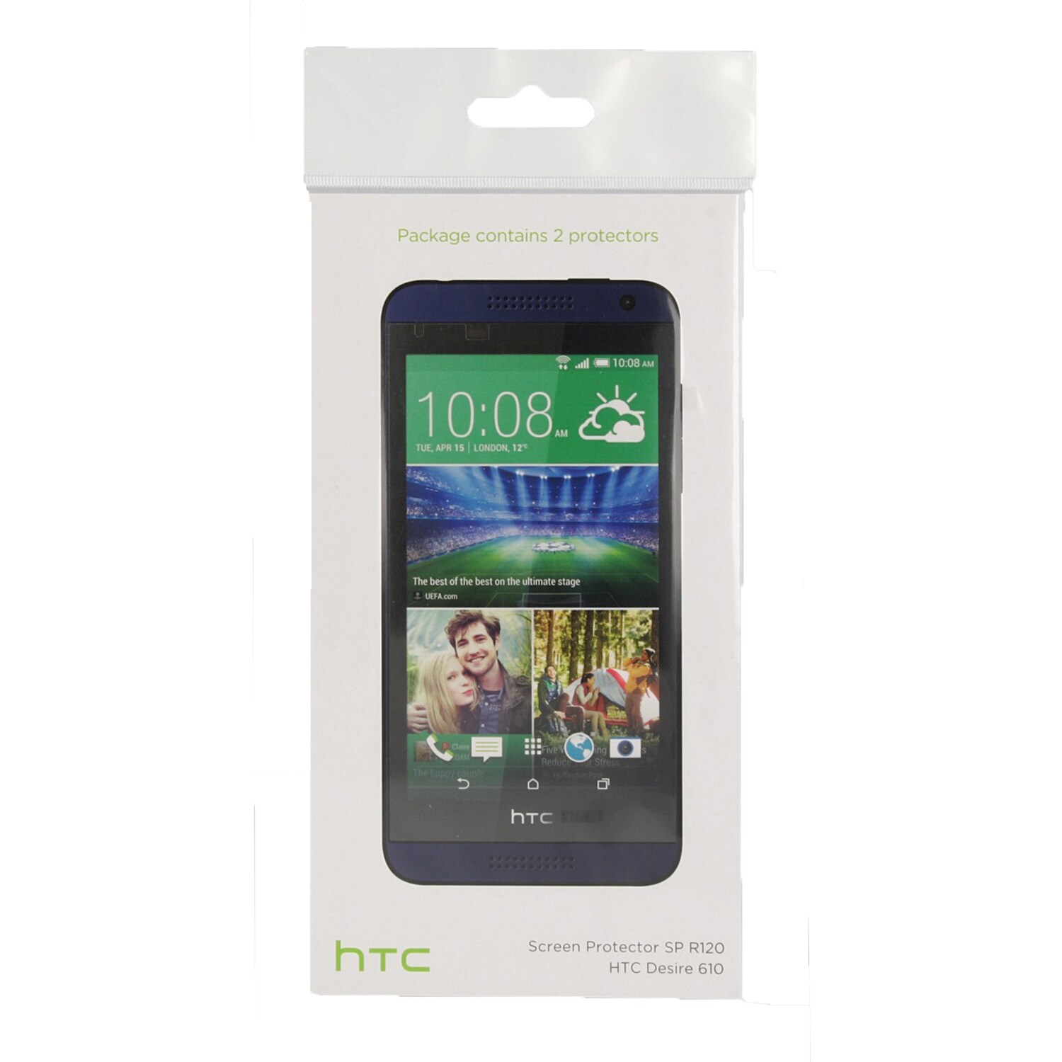 HTC SP R120 Skjermbeskyttelse til Desire 610