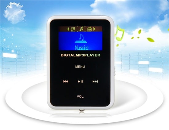 MP3-spiller Mini - med Radio