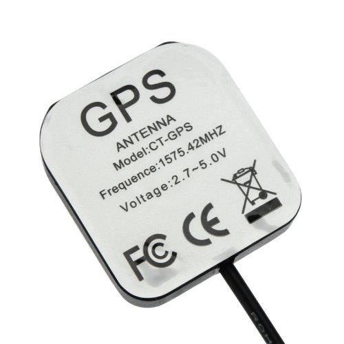 GPS antenne aktiv - Magnetfot - SMA hann
