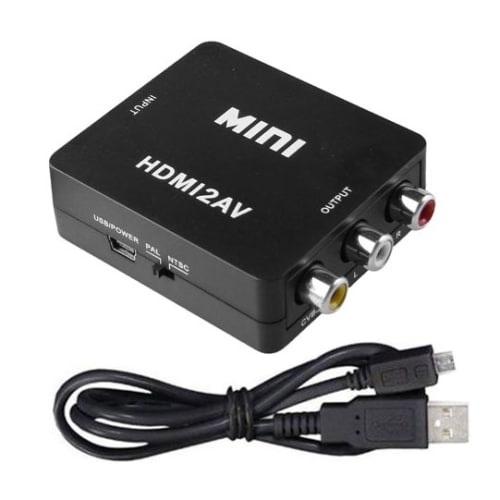 Signalomformer fra HDMI til AV/CVBS