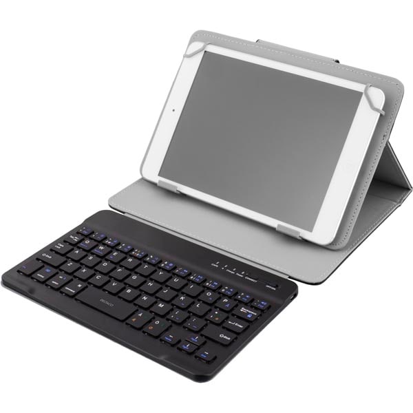 Futteral & Bluetooth tastatur til 7" tabletter