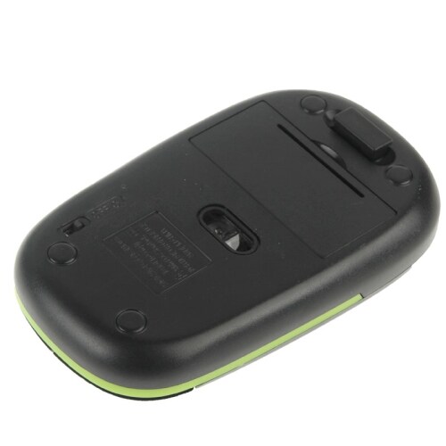 Optisk trådløs mus - Grå/grønn