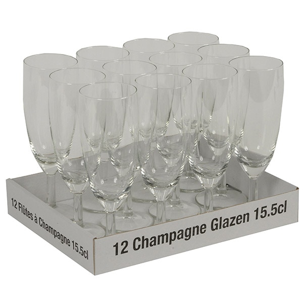 Champagneglass - 12-pk
