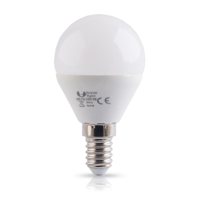 LED-lampe E14 G45 4W - 18 LED