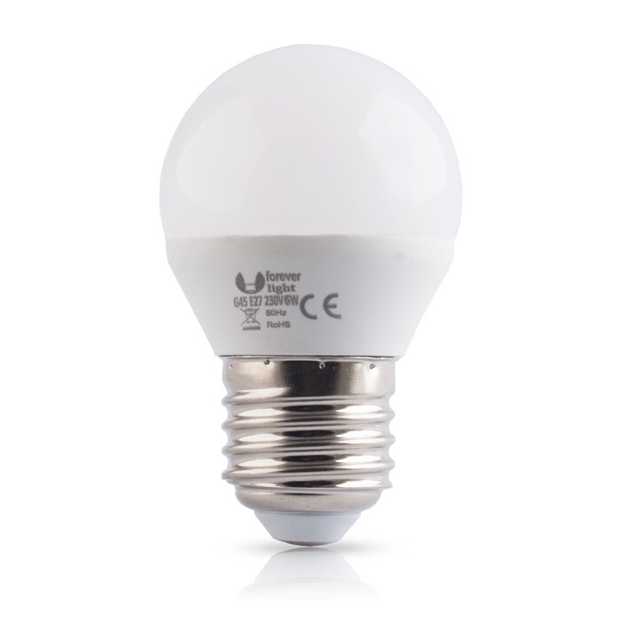 LED-lampe E27 G45 4W - 15 LED