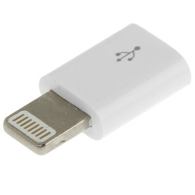 Micro USB Adapter til iPhone 6/6s / iPhone 5 / SE mm