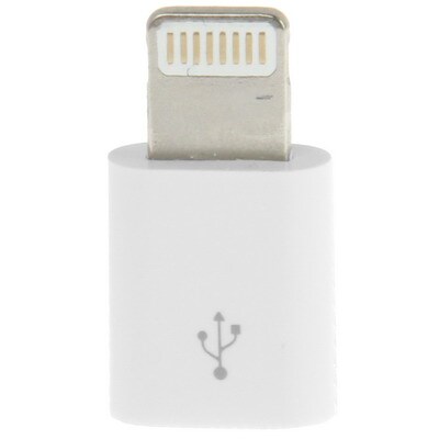 Micro USB Adapter til iPhone 6/6s / iPhone 5 / SE mm