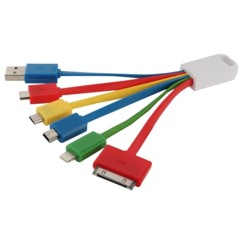 USB lader 5i1 Multifunksjon