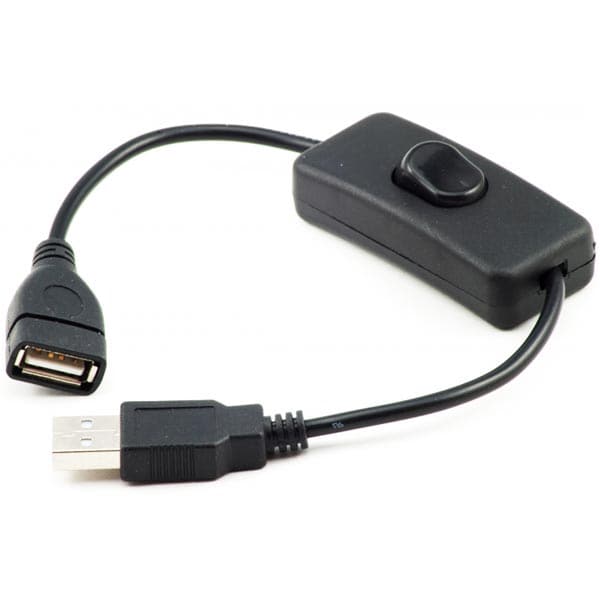 ADA-1620 - USB-ledning med switch for Raspberry Pi