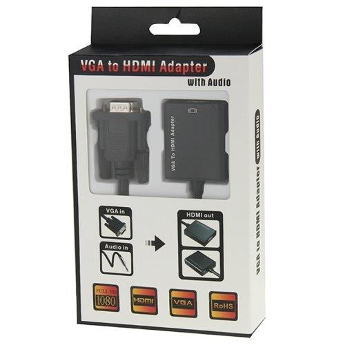 VGA til HDMI 4K Ultra HD konverterer