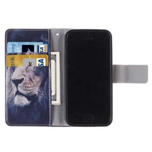 Flipfutteral holder & kredittkort til iPhone 5 & 5S / SE