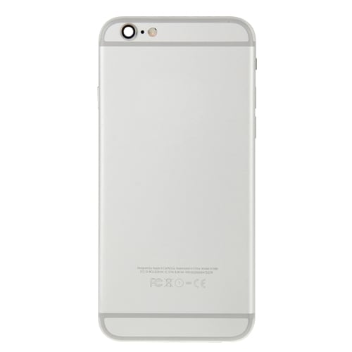Komplett bakluke til iPhone 6 Sølv