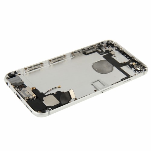 Komplett bakluke til iPhone 6 Sølv