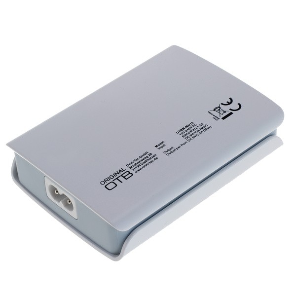 USB-lader 6xUSB 10A med Auto-ID