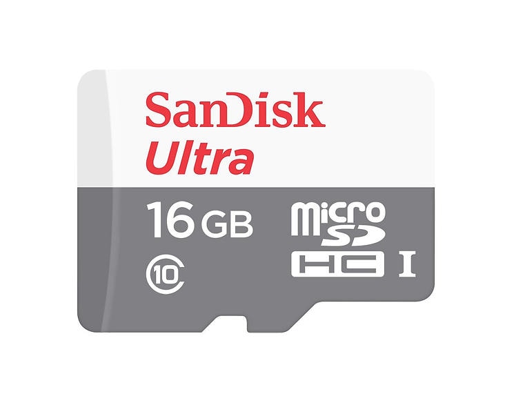 Sandisk Ultra MicroSDHC 16GB UHS-I 48MB/s Class 10
