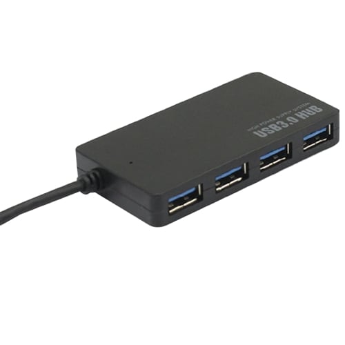 USB 3.1 Type-C til 4 Ports USB 3.0 Hubb