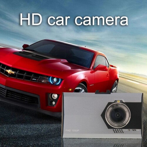 Full HD 1080P 3.0" Bilkamera Vidvinkel / Loop innspilling