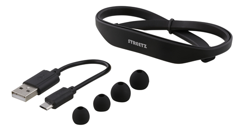 STREETZ Bluetooth-sports-hodetelefoner - Grå