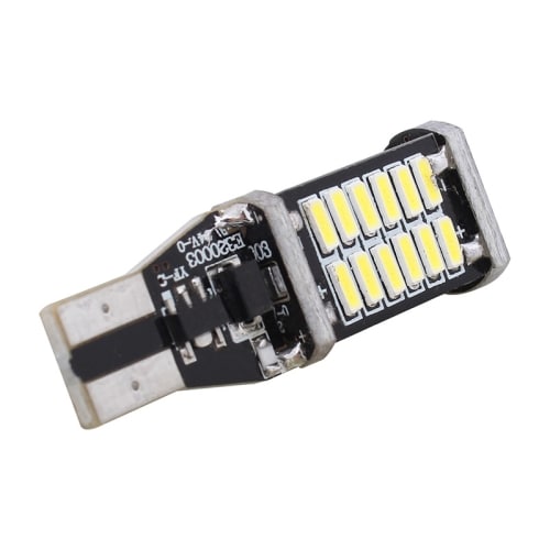 30 LED Diode-lampe T15 / W16W 6W 6500K 900LM CANBUS - Kjøp på