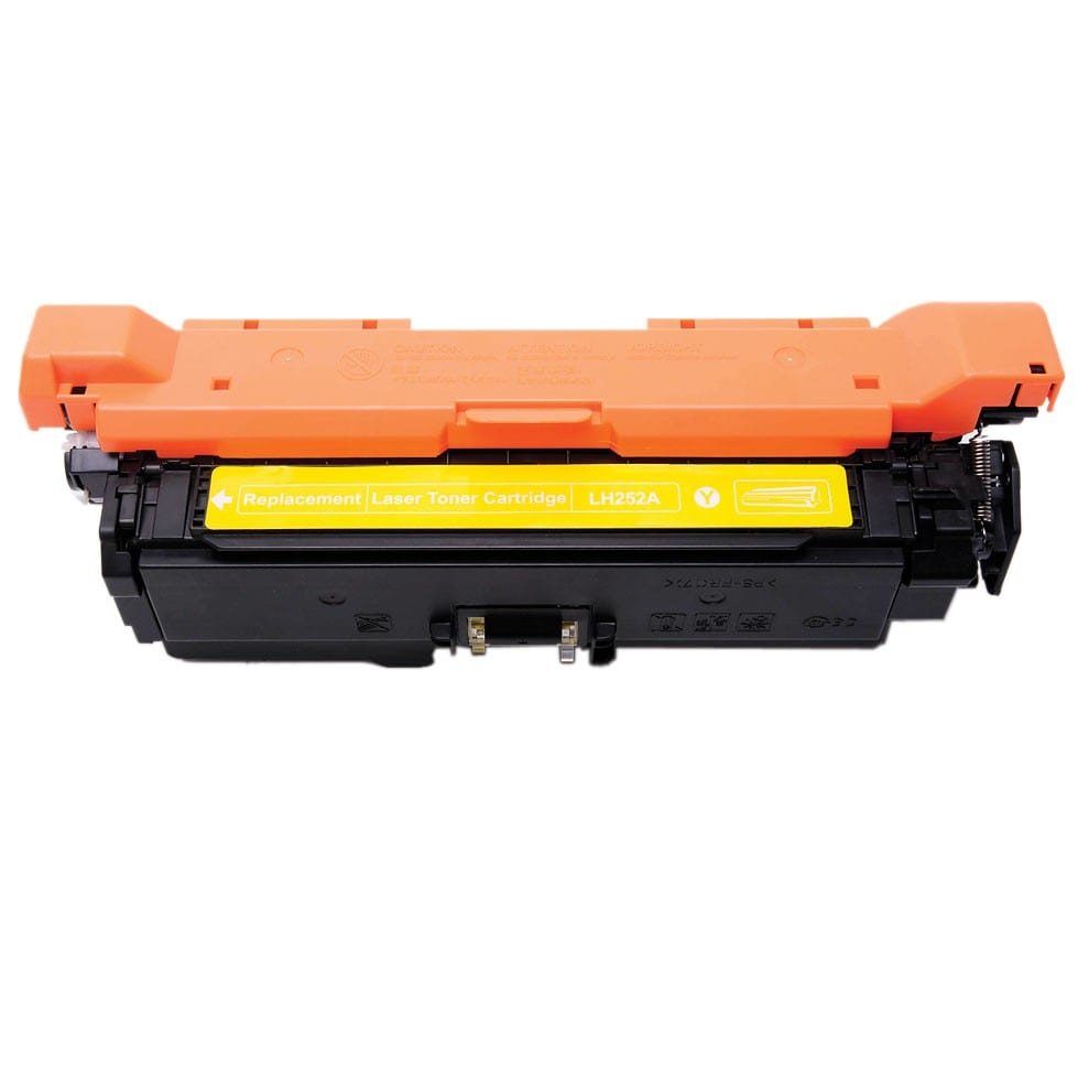 Lasertoner HP  CE252A - Gul farge