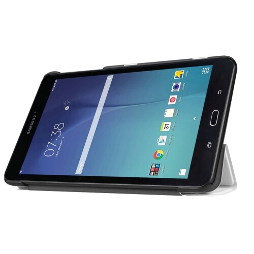 Futteral Trifold Samsung Galaxy Tab E 8.0 hvit