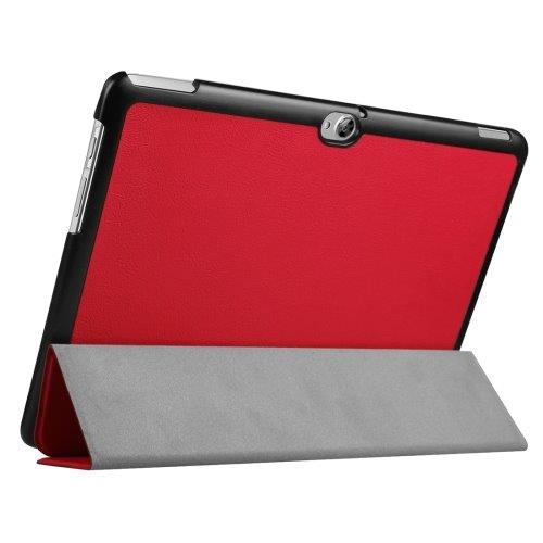Futteral Trifold Huawei MediaPad M2 10 - Rød farge