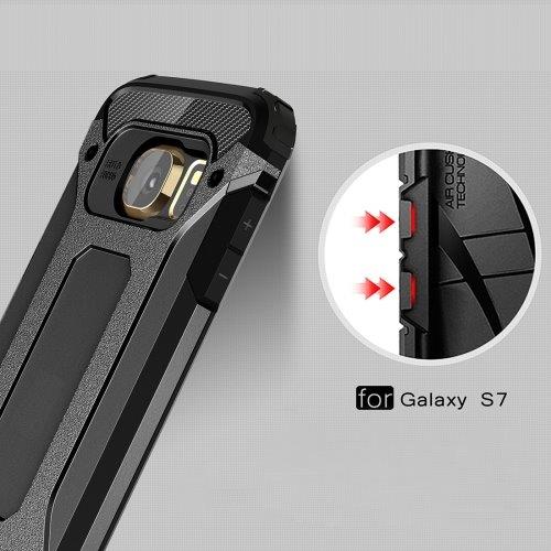 Tøft Armor Skall Samsung Galaxy S7 - Sort