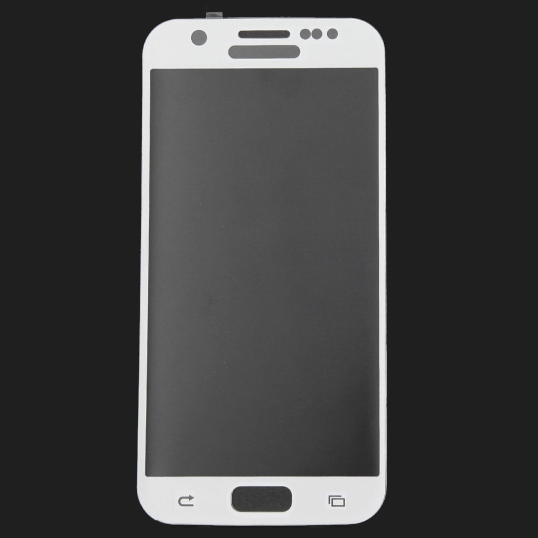 Glassbekyttelse til Samsung Galaxy S7 - Hvit