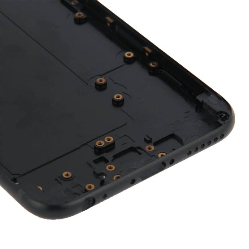Komplett skall iPhone 6 - Batteriluke / Simkortsholder / Taster- Sort