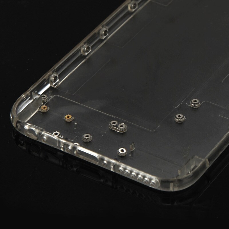 Komplett skallbytte iPhone 6 - Gjennomskinnelig med taster