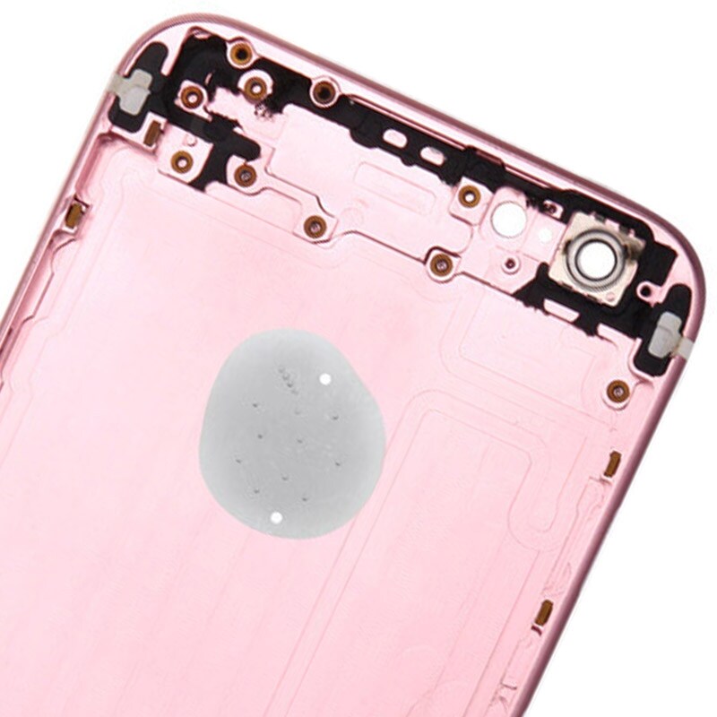 Komplett Skall iPhone 6 Plus med taster - Rosa