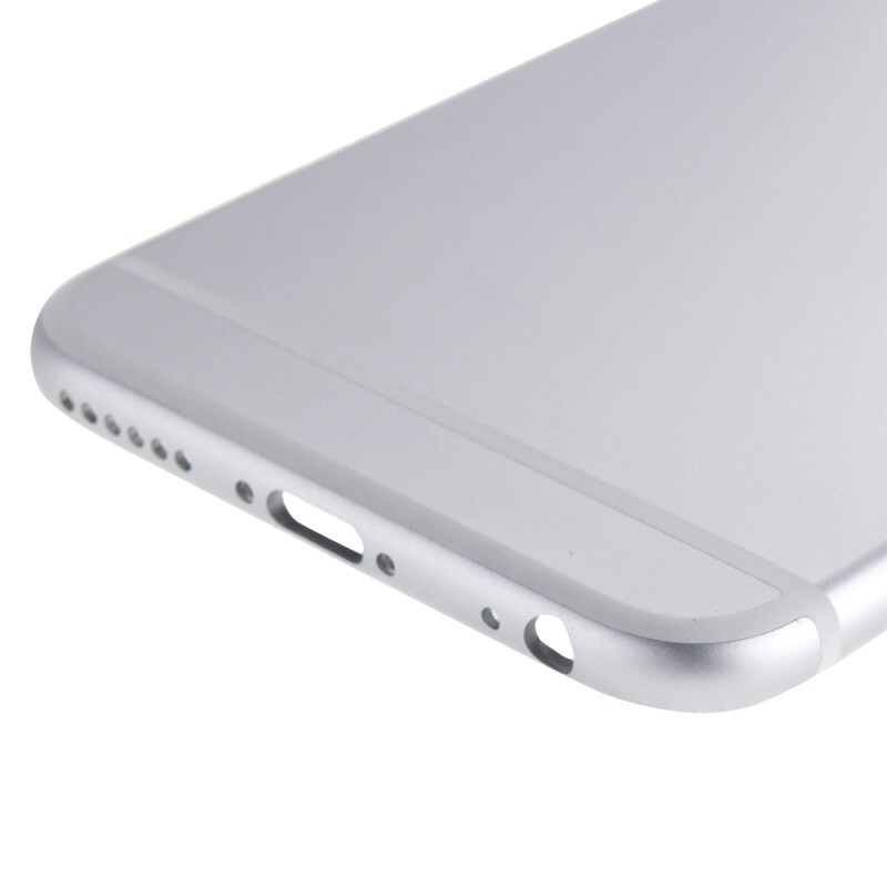 Komplett Skall iPhone 6 Plus med taster - Sølv